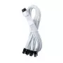 CableMod C-Series Pro ModMesh 16‑Pin auf 4×8‑Pin Sleeved-Kabel für Corsair Typ 3/4 Netzteile, 60 cm, Weiß
