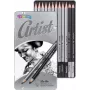 Colorino Skizzier-Kunstset 80118PTR – 12-teilige Skizzierstifte und Zubehör