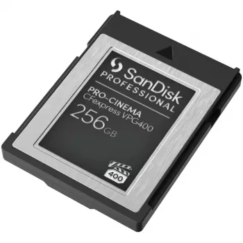 SANDISK Professional PRO-CINEMA 256 GB CFexpress VPG400 Typ B Karte bis zu 1700 MB/s Lesen, 1400 MB/s Schreiben