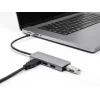 DeLOCK 63173 USB Hub Type-C 5000 Mbit/s Schwarz