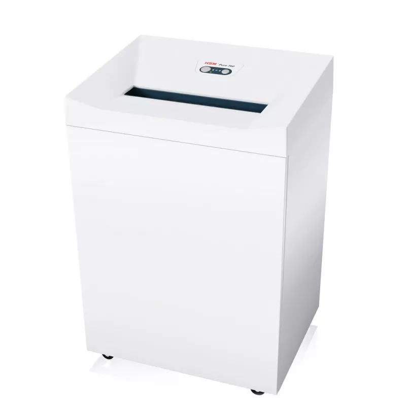 Aktenvernichter HSM Pure 740 Streifenschnitt 3,9 mm, 400 mm Arbeitsbreite, vernichtet CDs und Kreditkarten