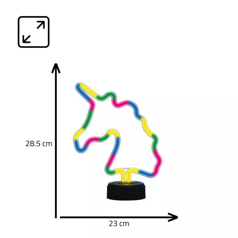 Manta SNL10MTT Einhorn dekorative LED-Lampe