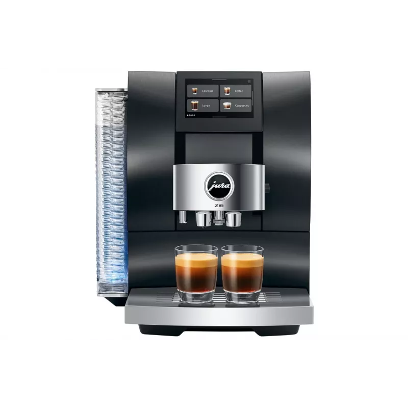 Espressomaschine JURA Z10 Vollautomat 2,4 L Aluminium Schwarz, 1450 W, 15 bar, 51 Getränke