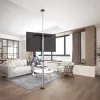 Maclean MC-791N Teleskop-Boden-Decken-TV-Halterung mit Ablage, 37–70 Zoll, 30 kg