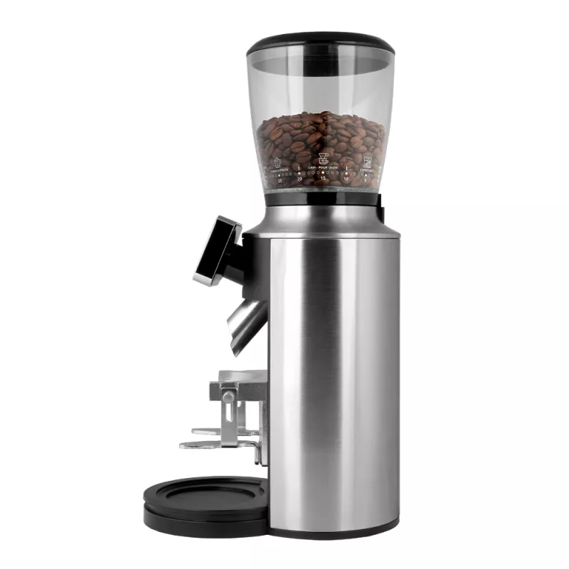 Kaffeemühle mit Kegelmahlwerk GASTROBACK Design Pro Touch 30 — Kegelmahlwerk, 300 g Bohnenbehälter, 150 W, schwarz/transparent