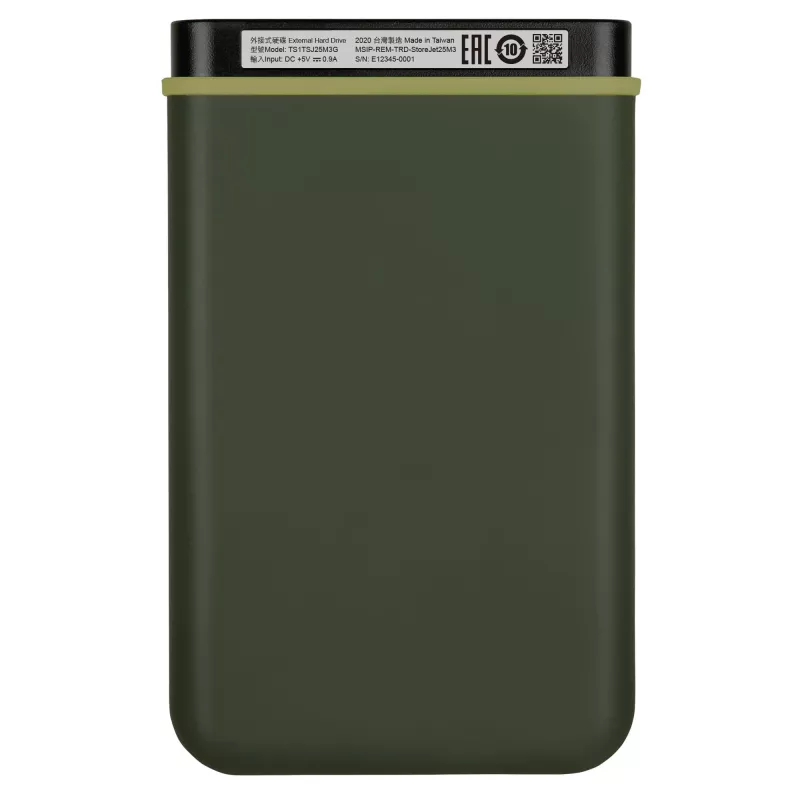 HDD Transcend 1 TB 2,5 Zoll USB 3.2 Gen 1 StoreJet 25M3G