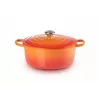 Le Creuset 21177280902430 6,7 L Runder Topf Orange, Rot