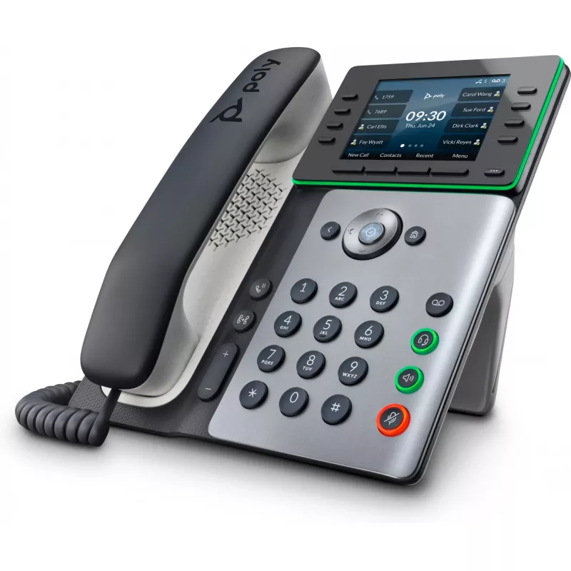 HP Poly Edge E320 IP-Telefon und PoE-fähig, IPS, 320 x 240 Pixel, 4:3, HTTPS, ENERGY STAR, EAC, RoHS, Federal Communications Commission (FCC), CE, BSMI