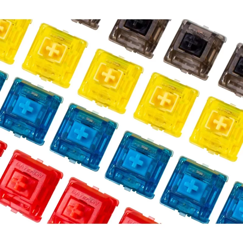 Tastatur-Schalter Keychron G36 Gelb Kunststoff Hot-Swappable