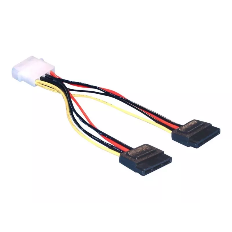 Stromkabel SATA HDD 2x DeLOCK 60102 0,112 m
