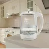 Wasserkocher Maestro MR 052 WH — 1,7 L, 2200 W, durchscheinend weiß, Glasgehäuse