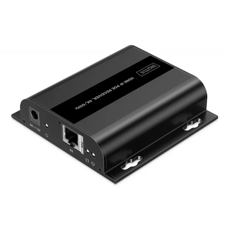 Digitus HDMI IP PoE-Empfänger, 4K/60Hz