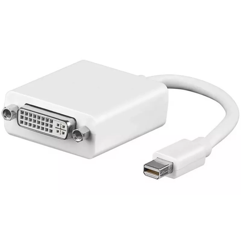 Microconnect MDPDVI Videokabel-Adapter 0,15 m Mini DisplayPort DVI-I Weiß