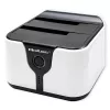 Qoltec 50309 HDD SSD 2.5 3.5 Dockingstation | SATA III | USB 3.0 | Super Speed 5 Gb/s | mit Klonfunktion