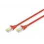 Netzwerkkabel Digitus CAT 6A S/FTP RJ-45 Cat6a 2m Rot