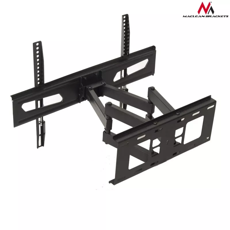 Maclean MC-723 B - Wandhalterung für Bildschirm 37-70, 600x400 VESA, für max. 40 kg, schwarz