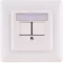 Netzwerkdosen-Keystone-Rahmen 2‑Port ShiverPeaks BS08‑10101 für modulare Keystone-Einsätze