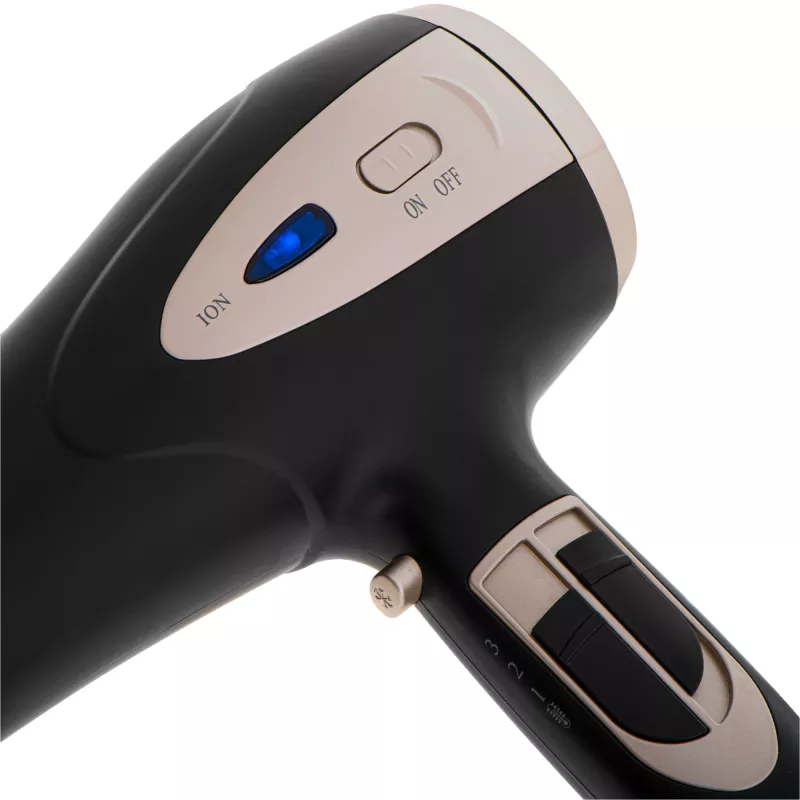 Adler Mesko MS 2287 Haartrockner 2400 W Schwarz, Champagner