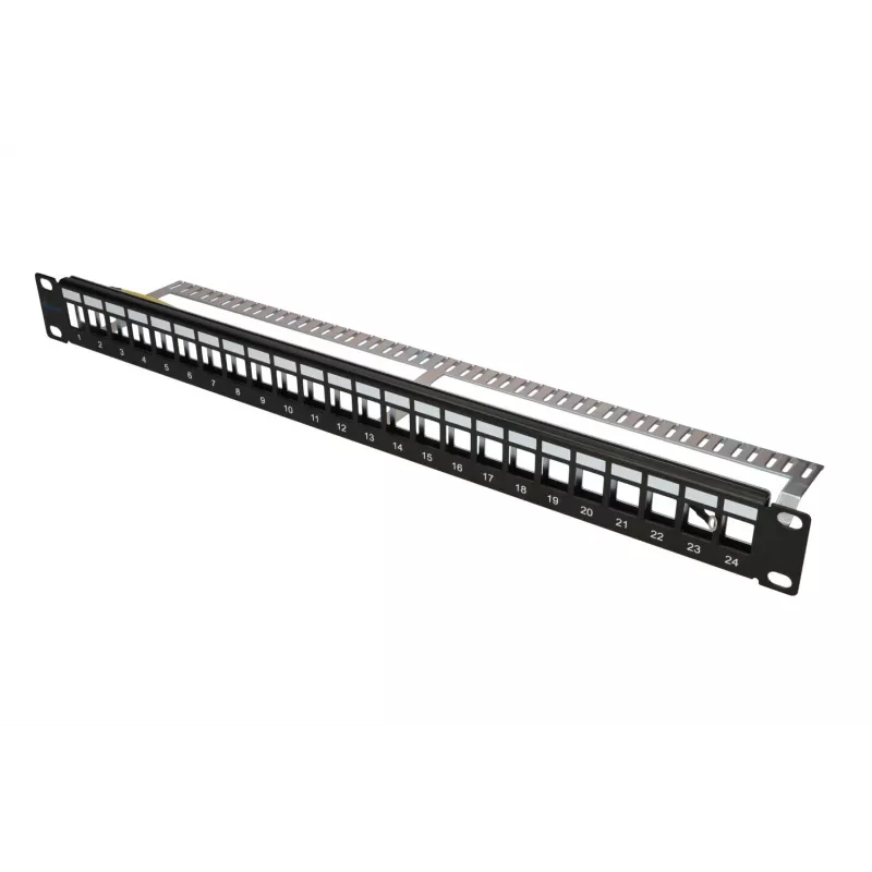 Extralink 24-Port STP Patchpanel, modular, 24 Ports