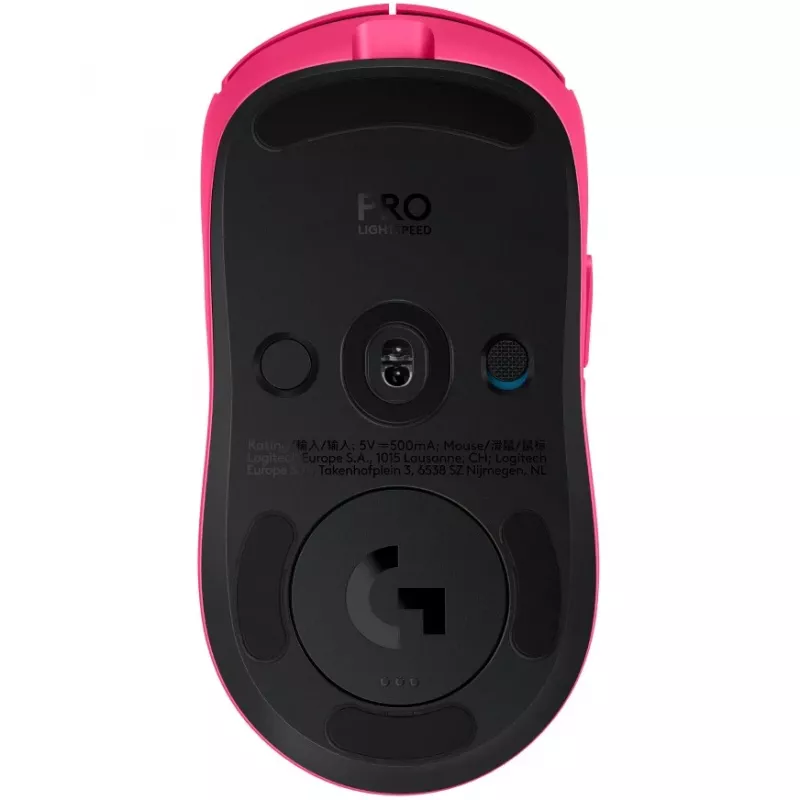 Maus Logitech Pro 2 Lightspeed Pink Interface