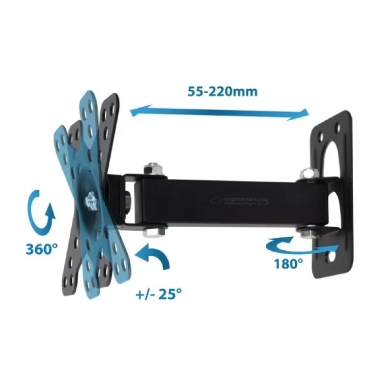 Esperanza HORUS 127 cm (50) Schwarz