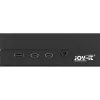 Aluminiumgehäuse für Raspberry Pi 4 B von JYT, Modell RB-AlucaseP4+01B, schwarze Ausführung