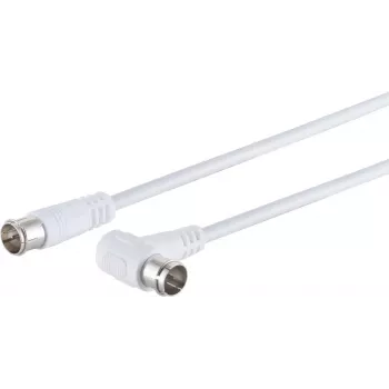 F-Typ gewinkelter Satellitenkabelstecker ShiverPeaks 80114-128 F-Quick, für koaxiale Satelliteninstallationen