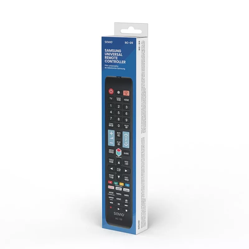 Savio RC-09 Infrarot-Fernbedienung Smart-TV