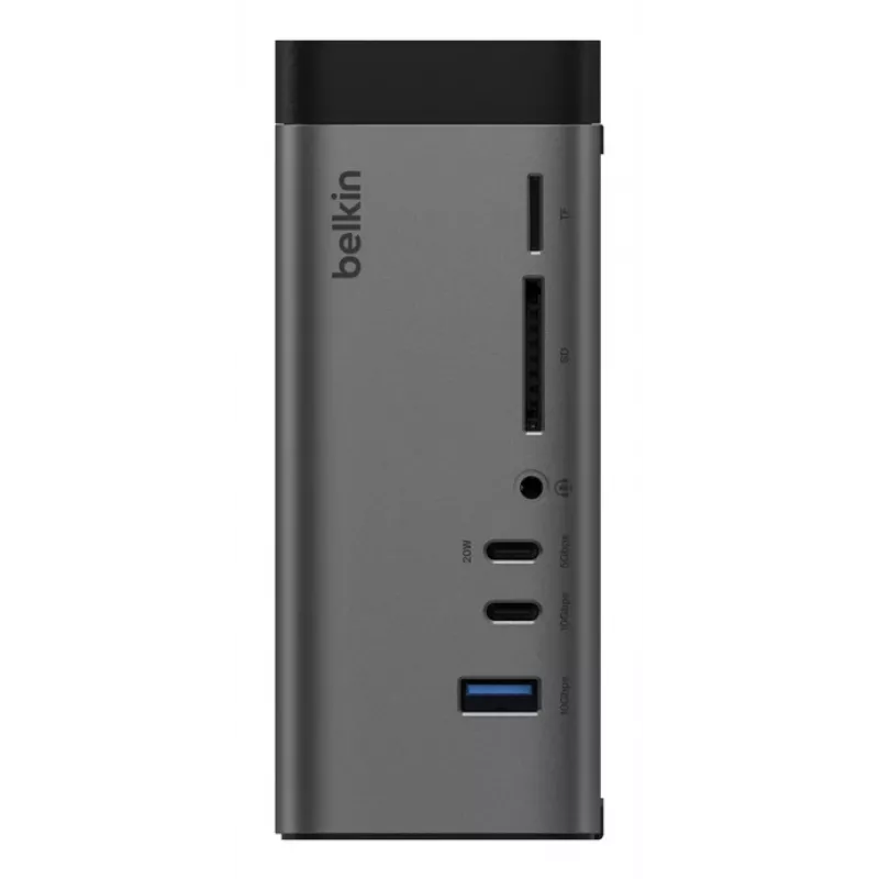 Belkin Connect USB Type-C Hub 10000 Mbit/s Grau
