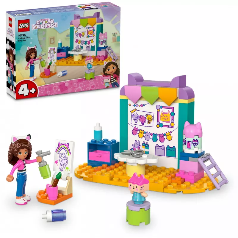 LEGO GABBY’S DOLLHOUSE 10795 Basteln mit Baby Box