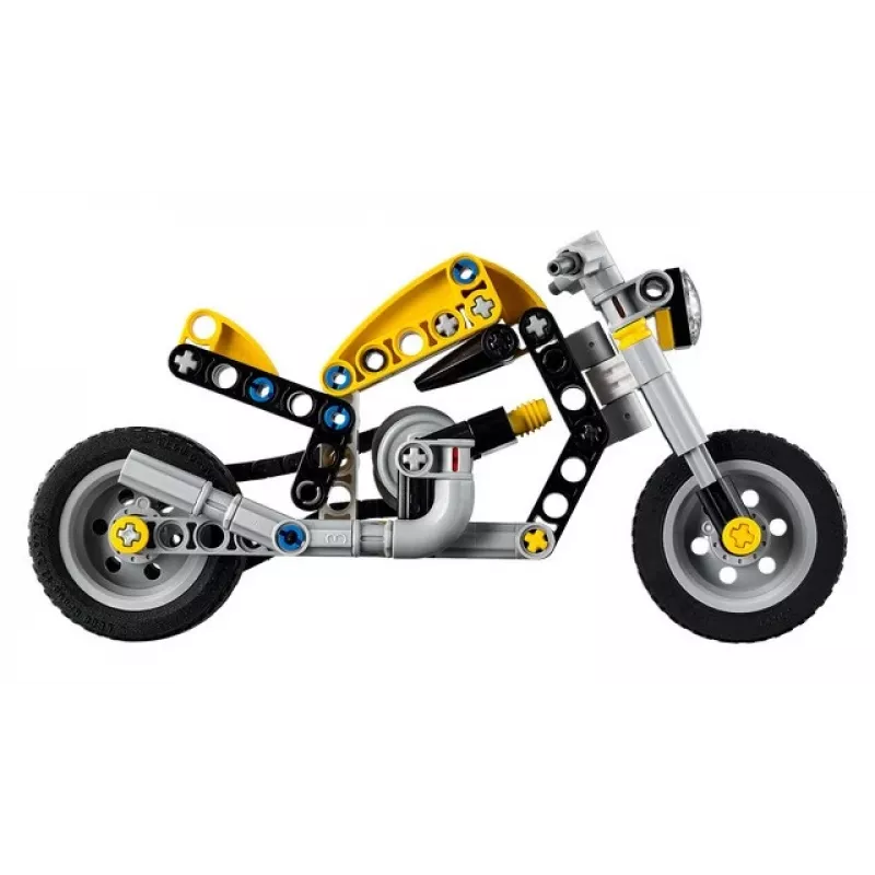 LEGO TECHNIC 42225 Gelbes Motorrad