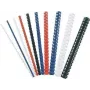 Fellowes - 16 mm - 21 Ringe - A4 (210 x 297 mm) - 120 Blatt - Schwarz - 25 Stück. Binderücken aus Kunststoff (53323)