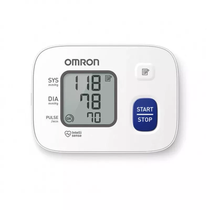 Omron RS2 HEM-6161-E Handgelenk-Blutdruckmessgerät