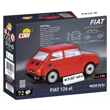 Baukasten Cobi Youngtimer Collection Fiat 126p el 24531 — 150 Teile