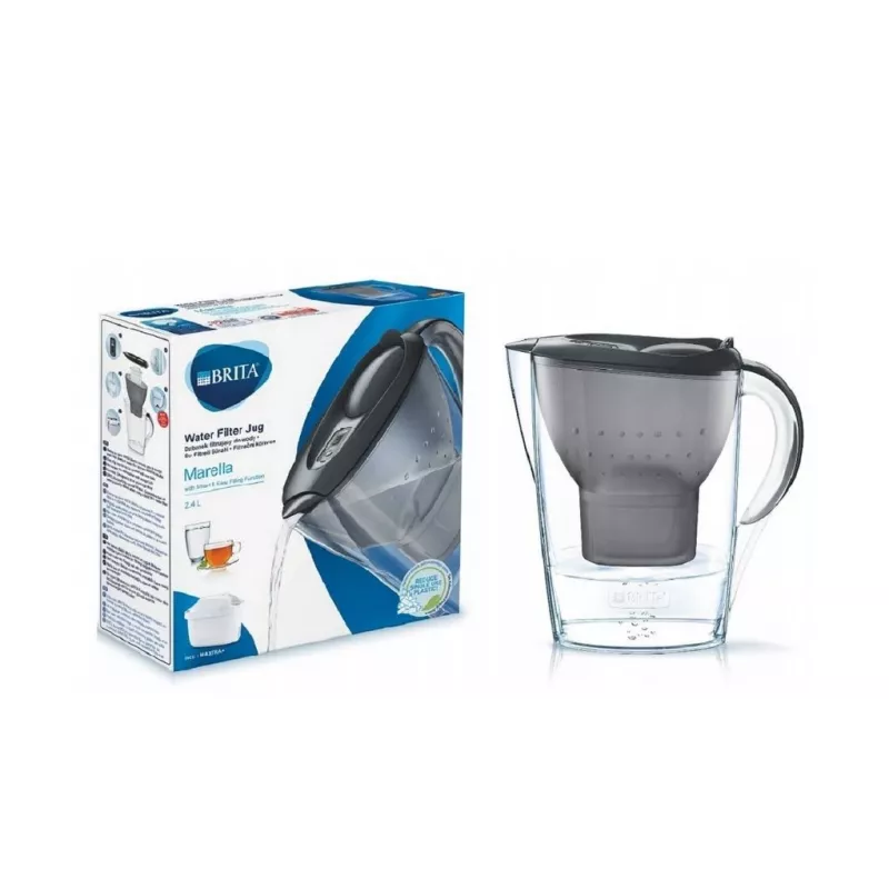 Brita Marella+1 Maxtra Pro PP Filterkanne (2,4 l; Graphit)