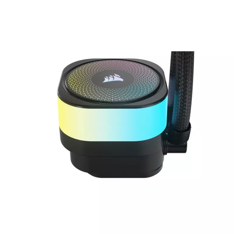 All-in-One-Flüssigkeitskühler Corsair iCUE LINK TITAN RX RGB 12 cm Schwarz