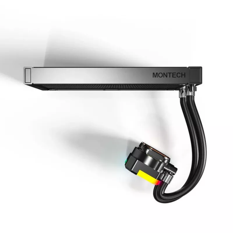 All-in-One-Flüssig-CPU-Kühler Montech Hyper Flow ARGB 240 mm, schwarz