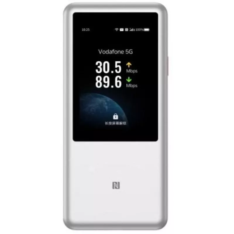 WLAN-Router ZTE U60 Pro Dualband Wi‑Fi 802.11ac, 3600 Mbit/s, 10000 mAh Akku, weiß, interne Antennen