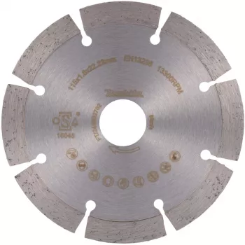 Makita D-80070 Diamantscheibe 115x22,23 DIAMAK (D-80070)