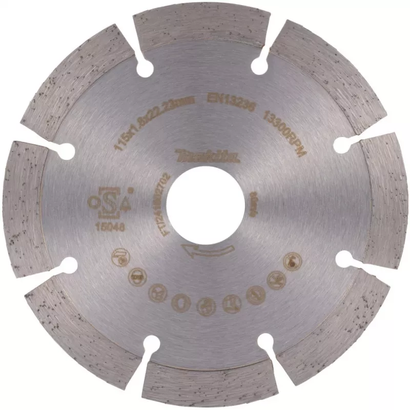 Makita D-80070 Diamantscheibe 115x22,23 DIAMAK (D-80070)