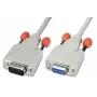 Lindy 0,5m RS232-Kabel Signalkabel 0,5 m Grau