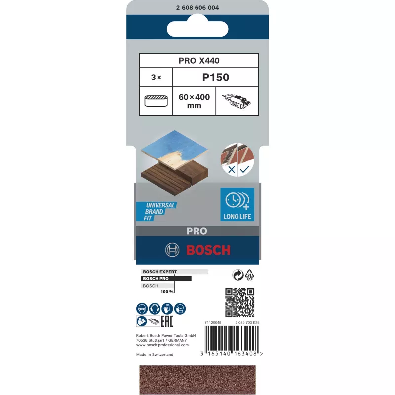 Bosch 2 608 606 004 Schleifzubehör 3 Stück