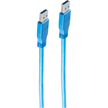 USB-Kabel ShiverPeaks BS77035-1 5m USB 3.2 Gen 1 Blau