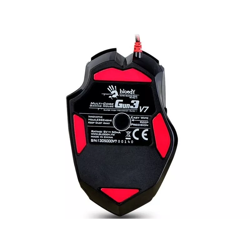 A4Tech Bloody V7m Maus USB Typ-A V-Track 3200 DPI