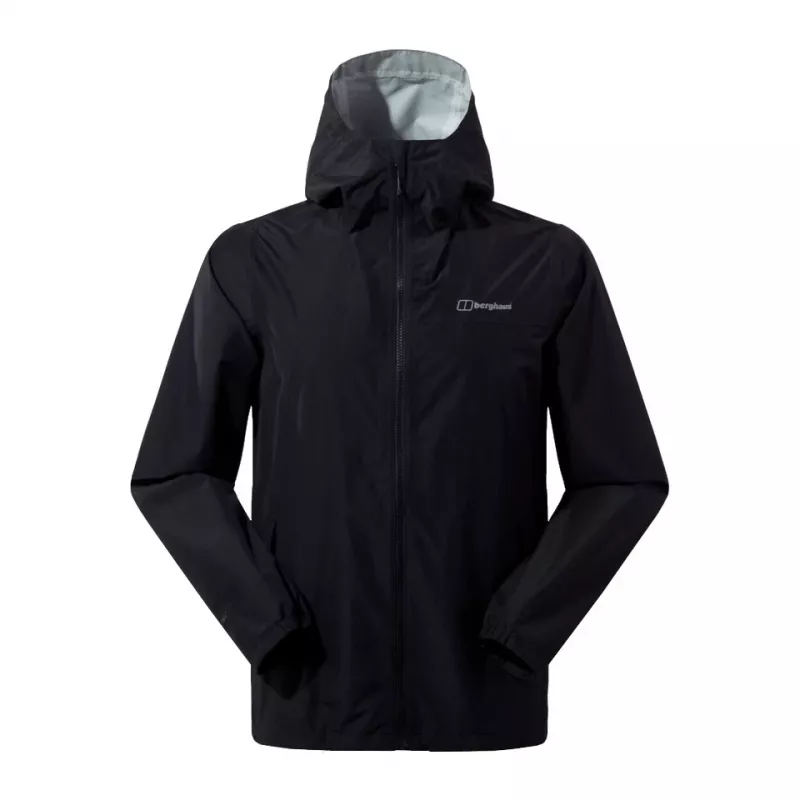 Jackenset Berghaus Deluge Pro 3.0 M + Hillwalker IA Shell M — wasserdichte Herren-Außenschicht, schwarz