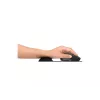 PORT CONNECT | Ergonomisches Mauspad | 200 x 230 x 20 mm | Schwarz