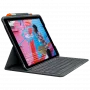 Tastatur Logitech schlank Folio für iPad (7., 8. & 9. Generation)
