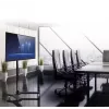 Edbak TR51 Monitor-Montageständer 152,4 cm 60 Zoll Boden Schwarz 80 kg Kapazität
