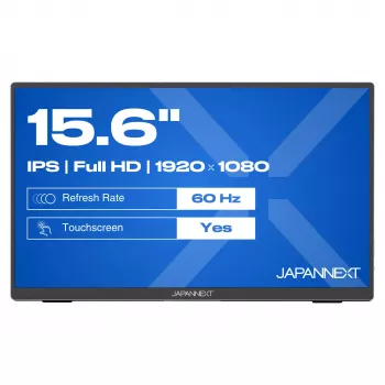 JAPANNEXT JN-MD-I156FHDR-T Computerbildschirm 39,6 cm (15,6 Zoll) 1920 x 1080 Pixel Full HD LED Touchscreen Grau