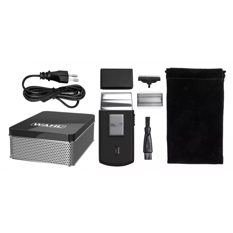 Wahl 3615-1016 Herrenrasierer Folienrasierer Trimmer Schwarz, Silber